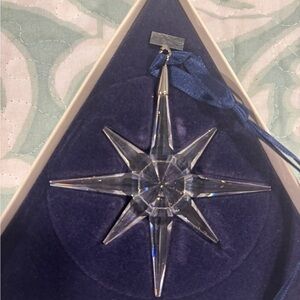 1995 Swarovski Crystal Star Ornament